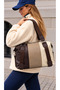 Women's Large Size, Large Volume, Daily or Travelable Luxury Hand & Shoulder Bag - 4