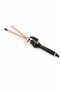Thin Barrel Ceramic Curling Iron, Rose Gold Slim Barrel Spring Clamp Hair Curler, Adjustable Temperature Professional Styling Wand for Tight Curls