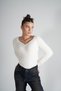 Women's V-Neck Soft Knit Sweater Cty-Abr-4028 - 2