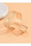 2-Piece Gold-Tone Hollow Pattern Bangle And Ring Set - 5