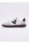 Men's Retro Low-Top Casual Canvas Sneakers with Suede Trim & Gum Sole - 2