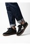 Men's Retro Low-Top Casual Canvas Sneakers with Suede Trim & Gum Sole - 4