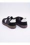 Men's Retro Low-Top Casual Canvas Sneakers with Suede Trim & Gum Sole - 3