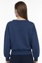 V neck crop fit sweatshirt - 6