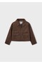 Girl's Brown Suede Jacket - 2