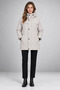 Women's Stone Windproof Hooded Winter Coat & Parka