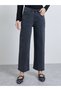 Grey High Rise Straight Leg Jeans - 3