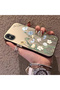iPhone X/Xs Compatible Retro Wild Flowers Pattern Phone Case Shockproof Case - 2