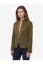 Ornamental Buttoned Gabardine Napoleon Jacket Slim Fit Cotton Long Sleeve - 2