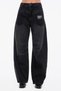 Women's Pocket Detailed Balloon Fit Design Jeans