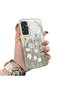 Samsung Galaxy M34 Compatible Retro Wild Flowers Patterned Phone Case Shockproof Case