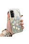 Samsung Galaxy A35 Compatible Retro Wildflower Pattern Phone Case Shockproof Case