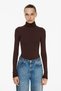 Turtleneck Fitted Blouse - 2