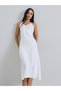 Pack of 2- Lace Trim Cross Back Slip Dress and Robe Set - 3