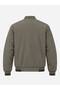 Men's (Haki̇m Yaka) Winter Plush Lined Bondet Fabric Rain and Wind Resistant Winter Men's Bomber Jacket Coat Walnut.... Choose Size 1 Small - 2