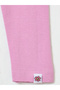 Baby Girls Pink Full Length Leggings with Badge - 3
