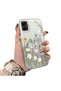 Samsung Galaxy A05 Compatible Retro Wild Flowers Patterned Phone Case Shockproof Case