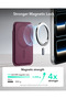 Halolock Wallet Boost Magsafe Card Holder - Burgundy - 4