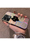 Poco X6 Compatible Colorful Line Cat Figure Phone Case Shock Absorbing Protective Case - 2