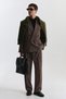 Lyocell Blend Wrap-Style Relaxed Fit Suit