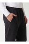 Anthracite Regular Fit Men's Pleated Trousers - 3