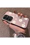 Samsung Galaxy S24 Ultra Compatible Women's Pink Striped Daisy Phone Case Impact Resistant - 2