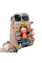 iPhone 15 Compatible Funny Character Printed Back Cover Phone Case Precise Cutouts
