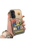 Samsung Galaxy A25 Compatible Puzzle Character Collage Patterned Phone Case Shockproof