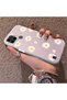 Realme C25Y/C21Y Compatible Women's Pink Striped Daisy Phone Case Shockproof - 2