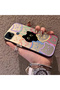 Realme C15/C25/C25S Compatible Colorful Line Cat Figure Phone Case Shock-Absorbing Protective Case - 2