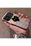 Redmi K90 5g Compatible Colorful Line Cat Figure Phone Case Shock Absorbing Protective Case - 2