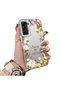 Samsung Galaxy S21 Fe Compatible Flower Frame Patterned Phone Case Botanic Garden