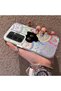 Samsung Galaxy S25 Fe Compatible Colorful Line Cat Figure Phone Case Shock Absorbing Protective Case - 2