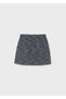 Girl's Navy Blue Skirt - 4