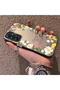 Samsung Galaxy A34 Compatible Flower Frame Patterned Phone Case Botanic Garden - 2