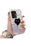 Infinix Note 50 Pro Plus Compatible Colorful Line Cat Figure Phone Case Shock Absorbing Protective Case