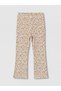 Ecru Girls' Leopard Patterned Leggings Pants
