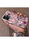 Oppo Reno14 Pro Compatible Burgundy Pink Floral Pattern Phone Case Shockproof - 2