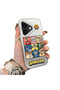 iPhone 17 Compatible Puzzle Character Collage Pattern Phone Case Shockproof