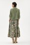 Khaki Italian 100% Cotton Velvet Floral Patterned Jacket Double Suit Size 38 - 44 - 4