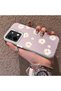 Vivo Y28 4g Compatible Women's Pink Striped Daisy Phone Case Impact Resistant - 2