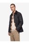 Cotton Pocketed Long Sleeve Shirt Collar Zipper Jacket - 2