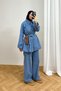 Belted Denim Suit 4-62808 - 2