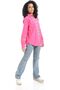 Womens Turned Down Collar Button Closure Modern - 5