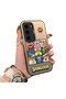 Samsung Galaxy S23 Compatible Puzzle Character Collage Patterned Phone Case Shockproof