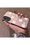 Oppo A60 Compatible Women's Pink Striped Daisy Phone Case Shockproof - 2