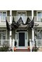 Halloween Black Creepy Cloth 180 x 30 in Giant Home Deco Spooky Scary Gauze Cloth for Halloween Party Supplies Haunted Houses Outdoor Yard Wall Doorways Decoration