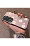 Vivo Y19S 4G/Y19S Pro Compatible Women's Pink Striped Daisy Phone Case Shockproof - 2