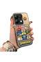 Redmi Note 13 4g Compatible Puzzle Character Collage Patterned Phone Case Shockproof