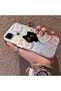 Realme C15/C25/C25S Compatible Colorful Line Cat Figure Phone Case Shock-Absorbing Protective Case - 2